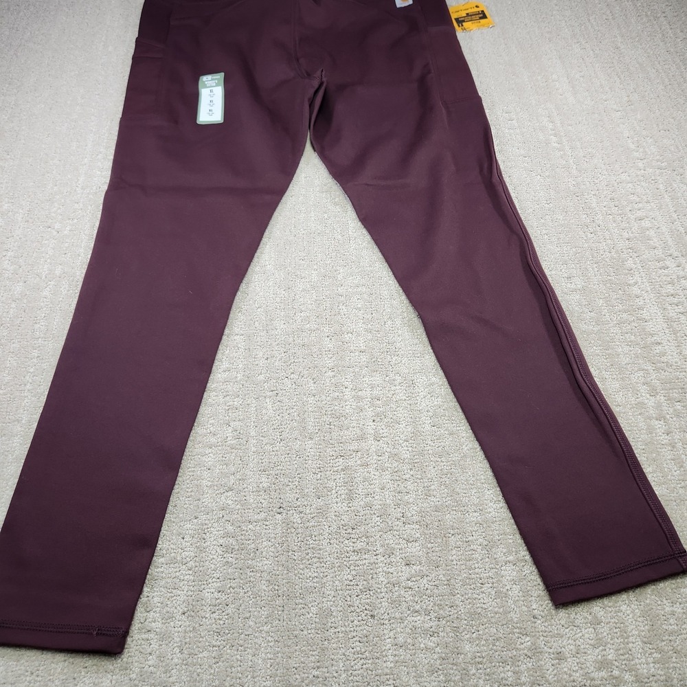 Carhartt Leggings Pants Women XLT Force Fitted Rugged Flex Workwear Utility NEW - Picture 11 of 12
